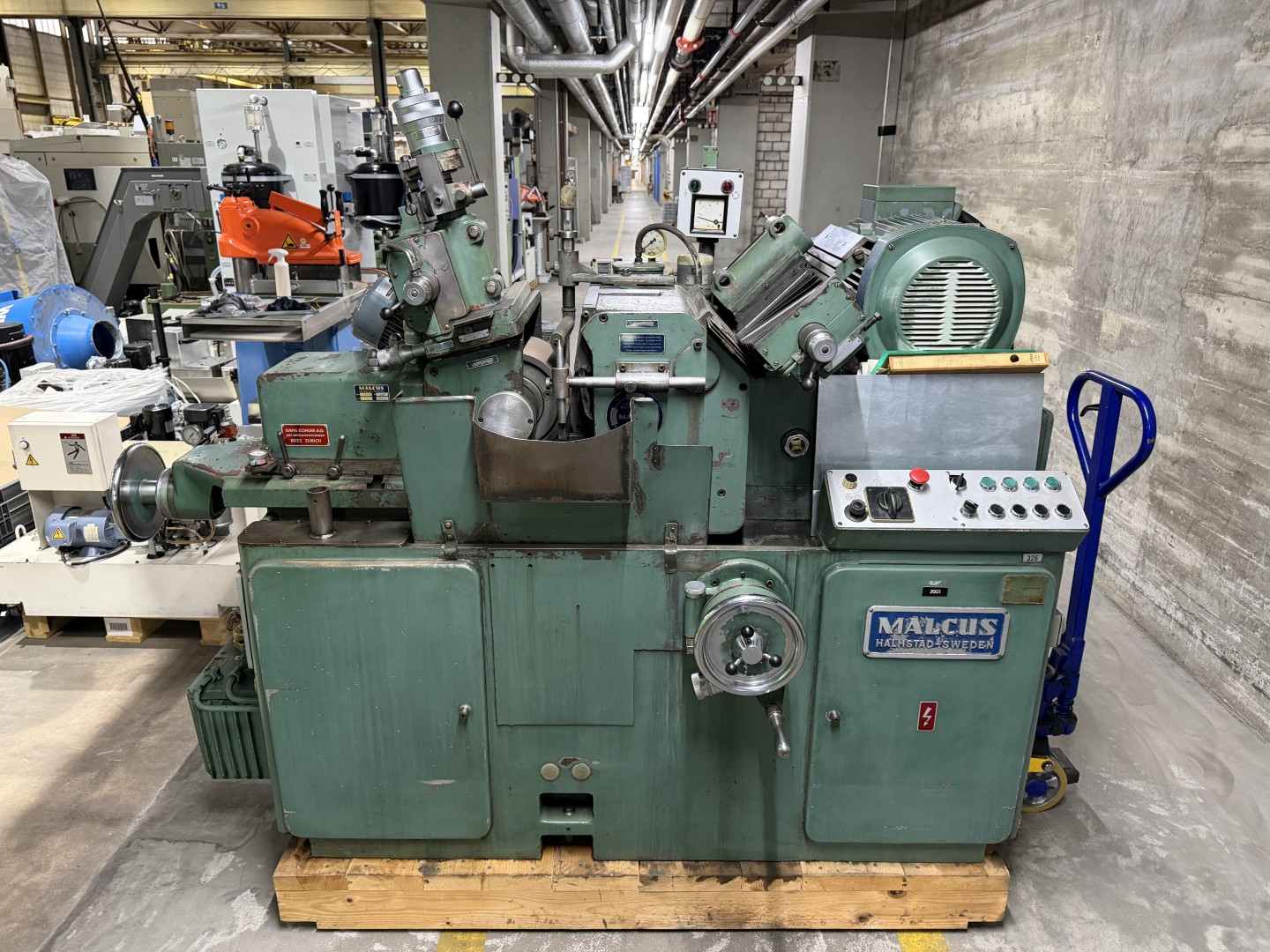 Mc40 Machine Spitzenlose Rundschleifmaschine Malcus MC40