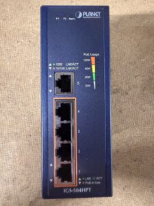 Industrie-Ethernet-Switch PLANET IGS-504HPT | Drago SMD Maschinen GmbH, Ihr Partner für den Ankauf und Verkauf von Maschinen, Zubehör und Ersatzteilen.